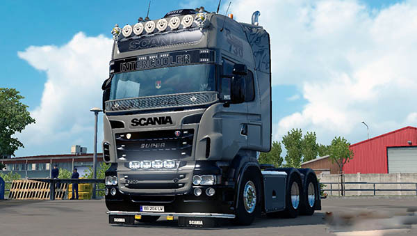 Scania RJL Norwegen Skin