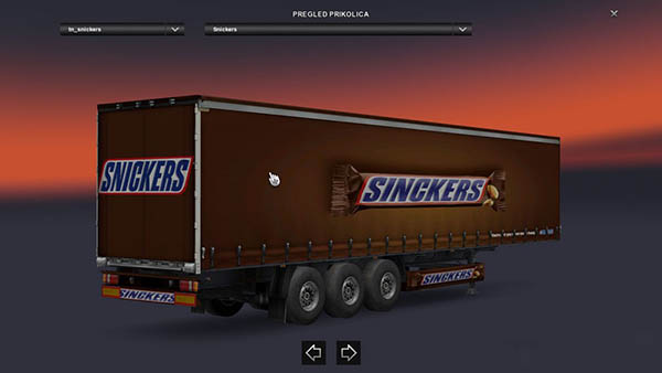 Snickers Trailer