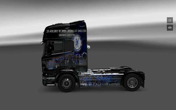 Chelsea FC Skin for Scania
