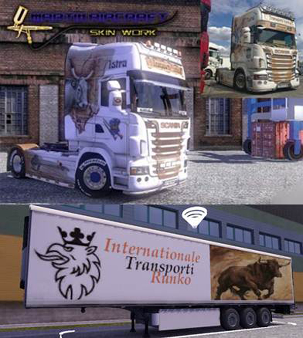 Runko Transporti Scania Trailer 