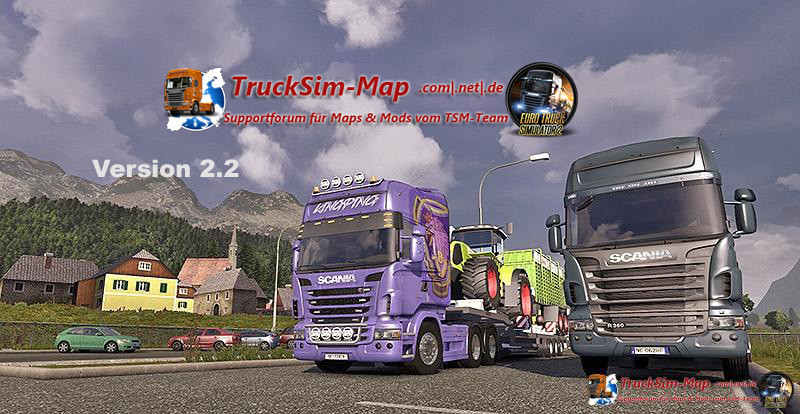 TruckSim Map V 2.2 Vom TSM Team