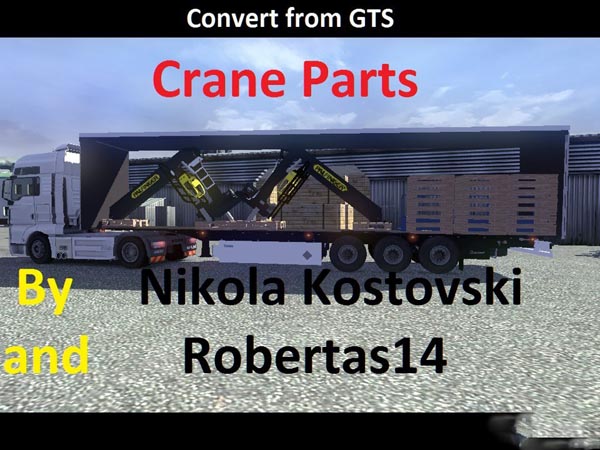 Crane Parts trailer 