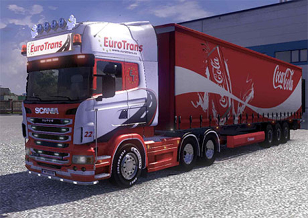 Eurotrans Scania skin