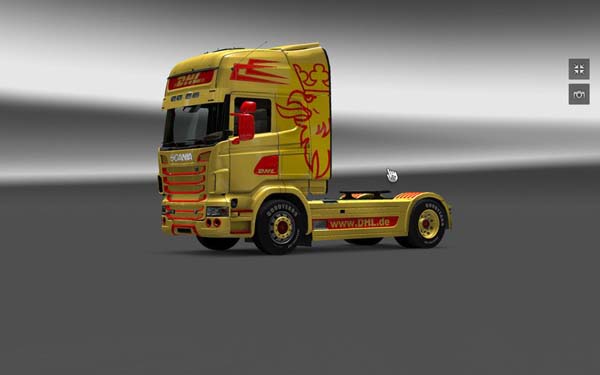 Scania DHL Skin 