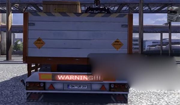 Electronic Trailer Warning