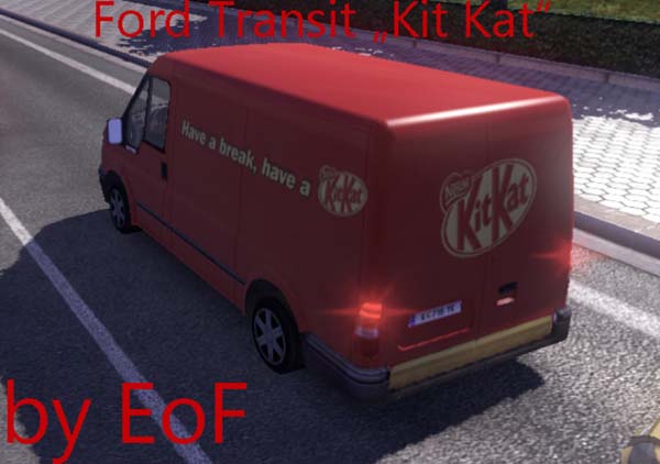 Ford Transit Kit-Kat Skin