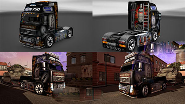 Absolut Volvo FH16 skin