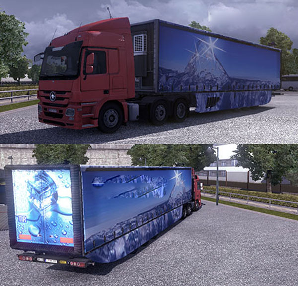 Aero Dynamic Trailer Winter Skin