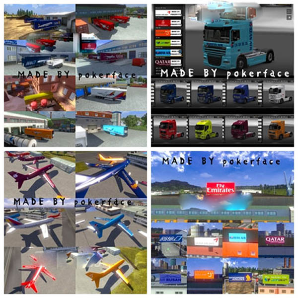 Airline skin pack
