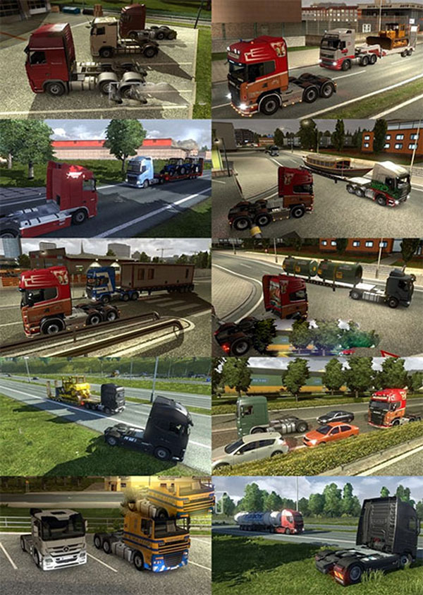 All types of cabin & chassis in AI traffic