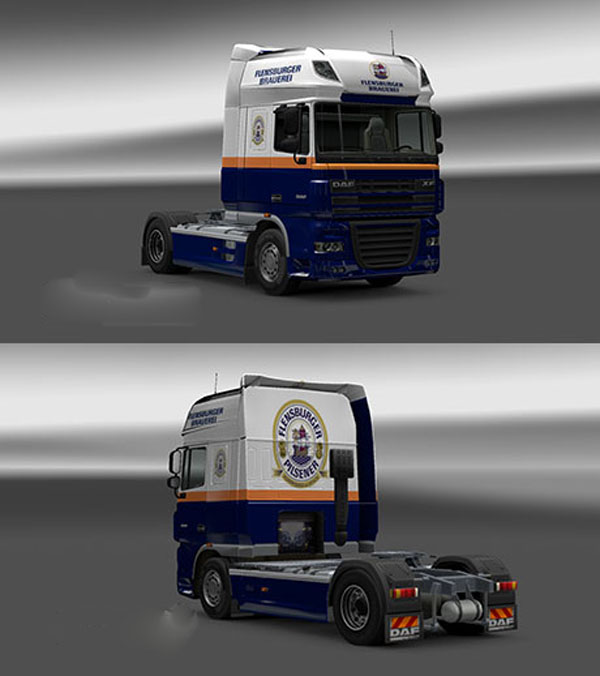 DAF Flensburger Brauerei Skin