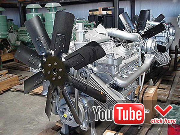 Detroit Diesel 8V92 engine sound