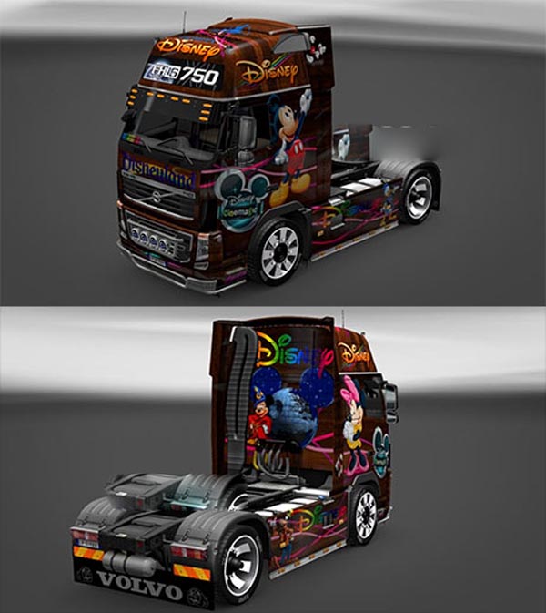 Disney Volvo FH16 skin