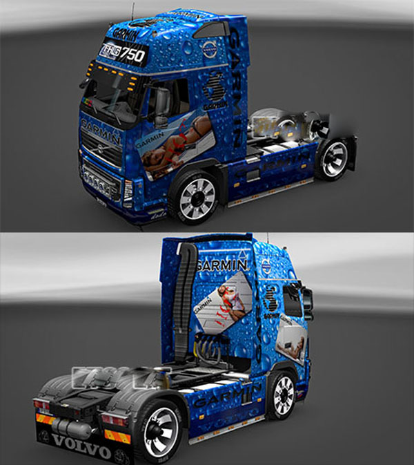 Garmin skin for Volvo FH16