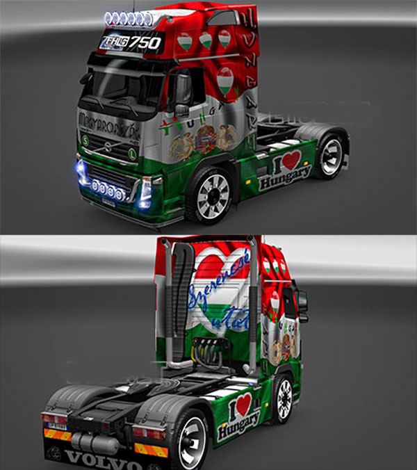 Hungary Volvo skin