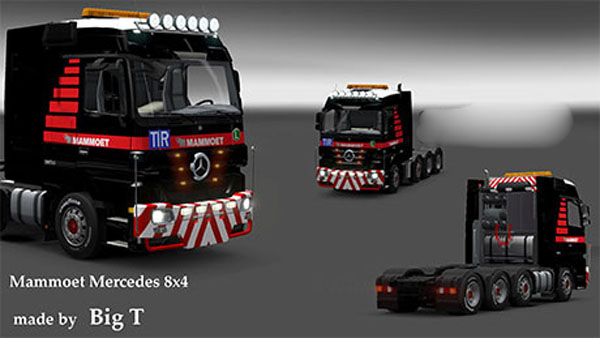 Mammoet Mercedes skin