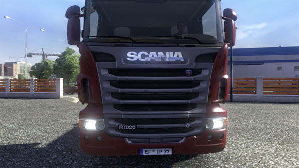 R1020hp Scania V8 Engine With Badge