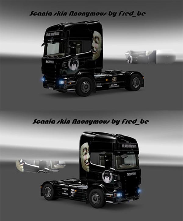 Scania Anonymous skin