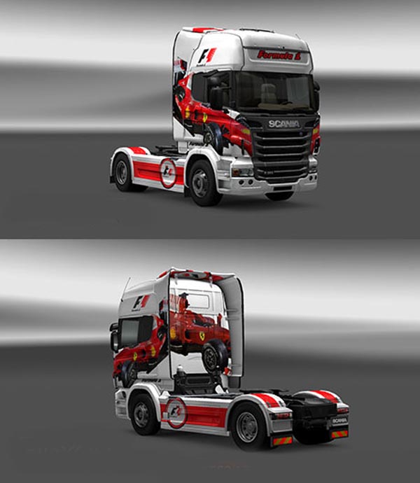 Scania Formula 1 Skin