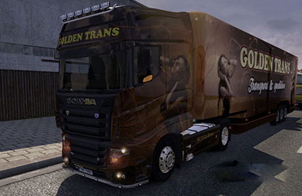 Scania Golden Trans Skin