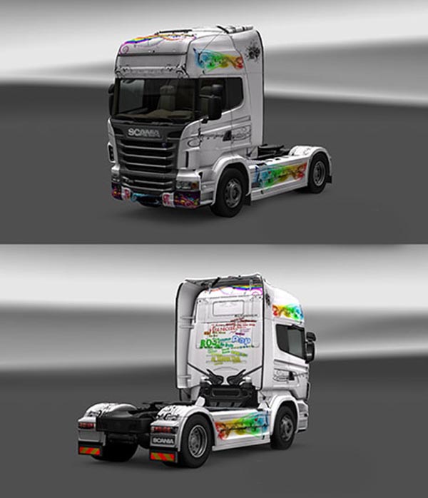 Scania Music Skin