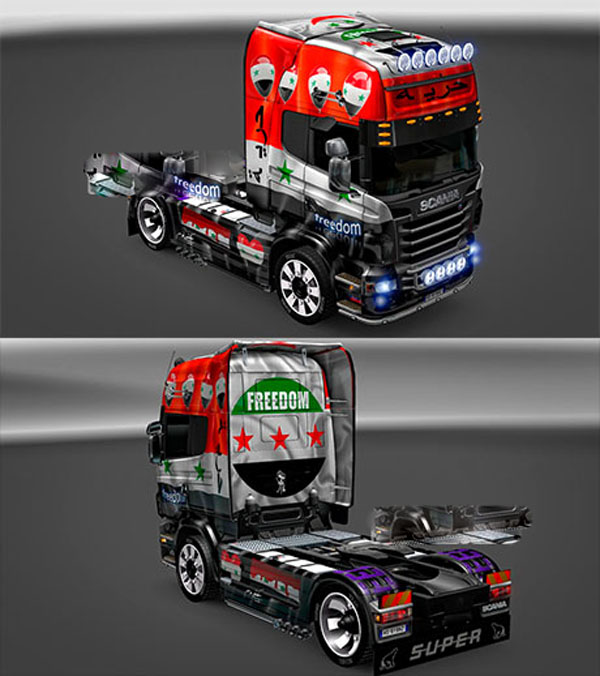 Scania R 2009 Syria skin