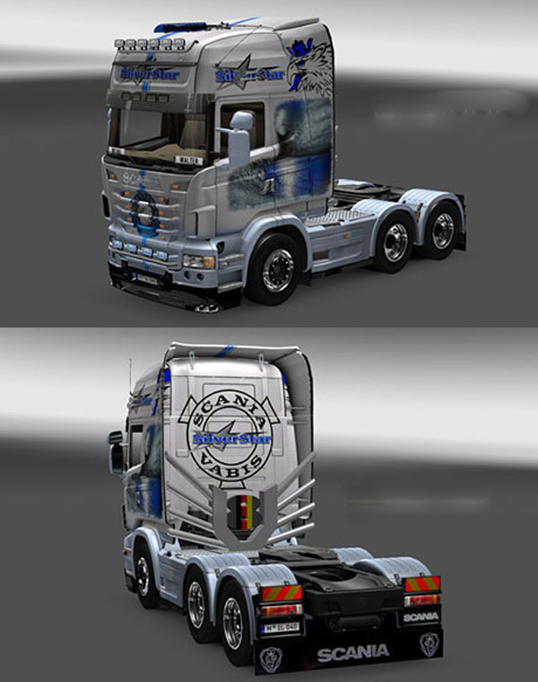 Scania Sylver Star Skin