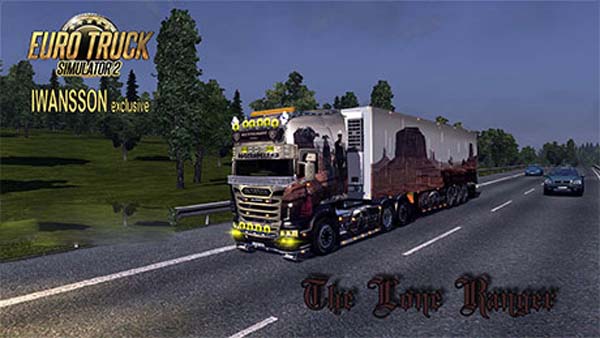 Scania- The Lone Ranger + Trailer