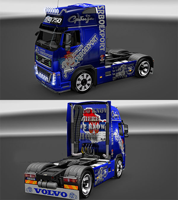 Srboexport Volvo FH16 skin