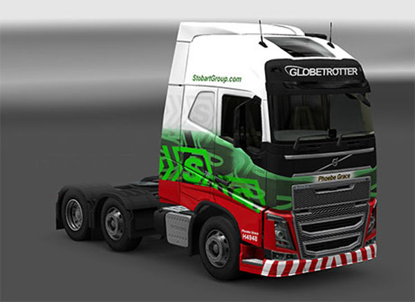 Stobart – Volvo 2013 skin