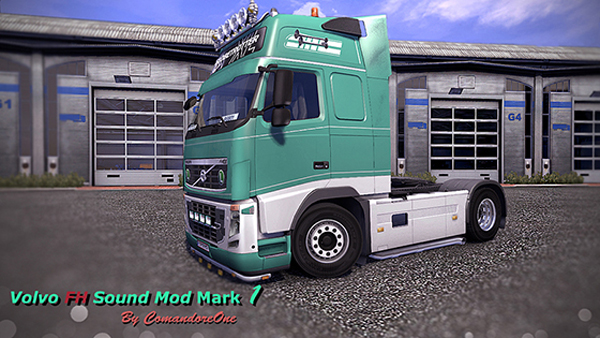 VOLVO FH Realistic Sound Engine Straight Pipes