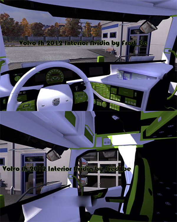 Volvo FH 2012 Interior Nvidia