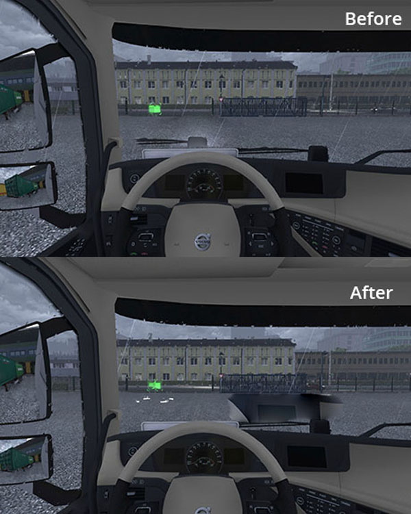 Volvo FH 2012 – Camera fix