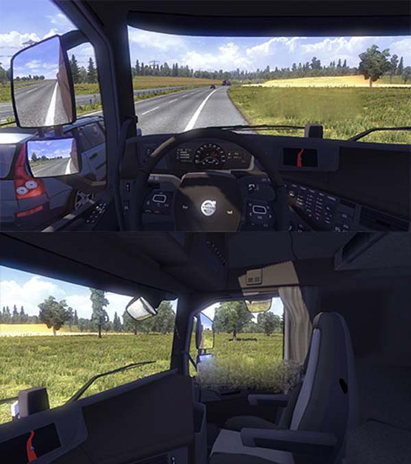 Volvo FH2012 Dark Interior