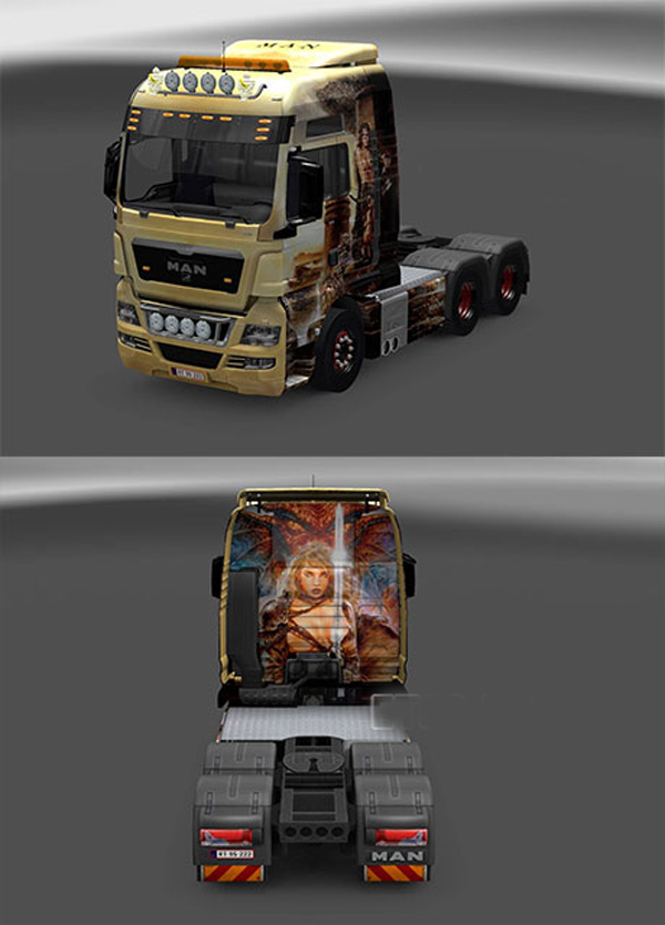 Volvo, MAN skin