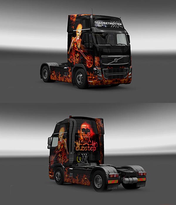 Volvo Skull Skin