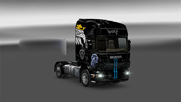 Wolf skin for Scania