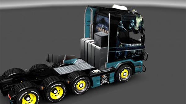 Iron maiden skin for Scania 