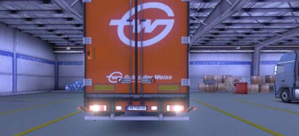 Krone Coolliner Back Lights 