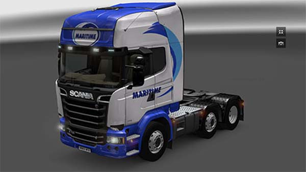 Maritime Scania Streamline skin