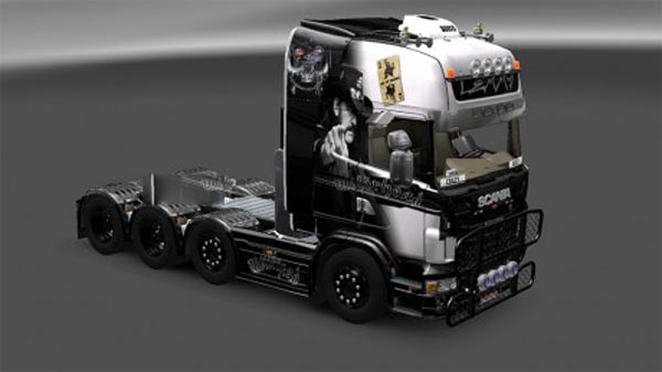Motorhead Lemmy skin for Scania 