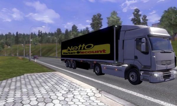 Netto trailer