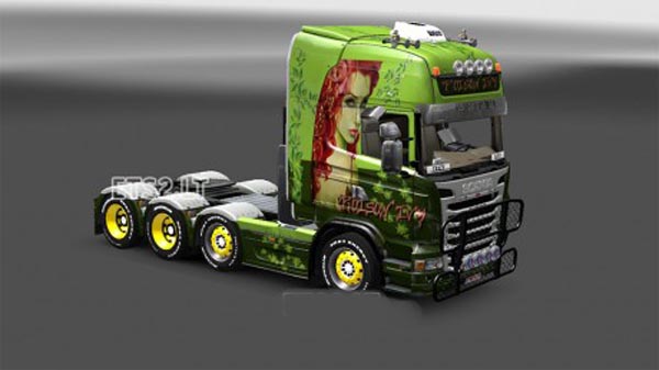 Poison ivy skin for Scania 