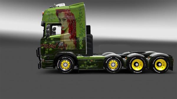 Poison ivy skin for Scania 