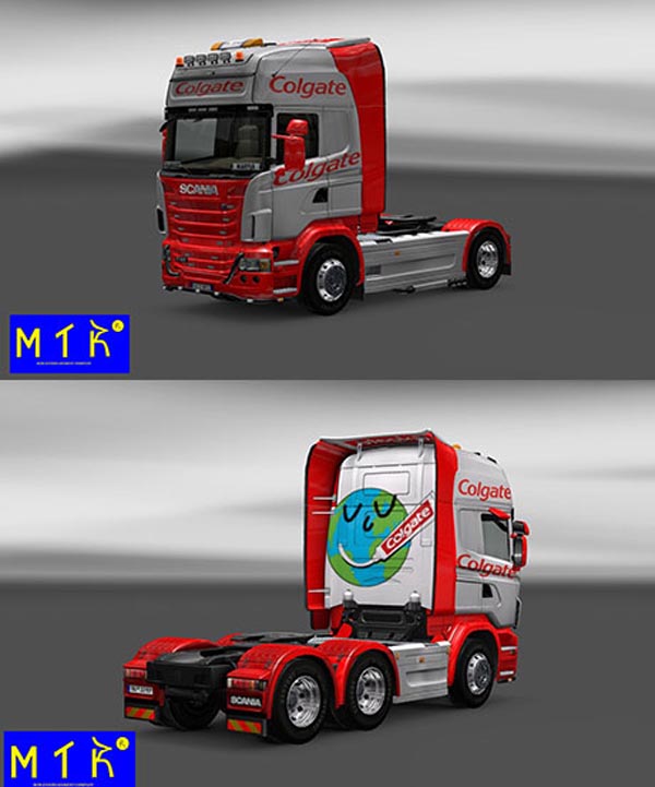 Scania Colgate Skin