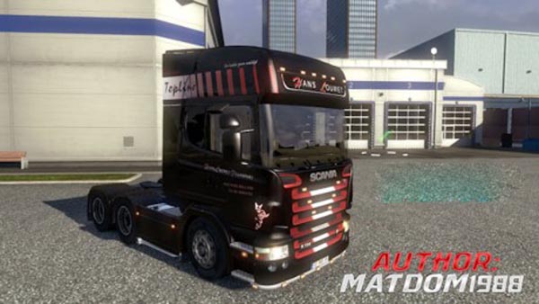 Scania R2008 Skin Hans Louwet Transport 