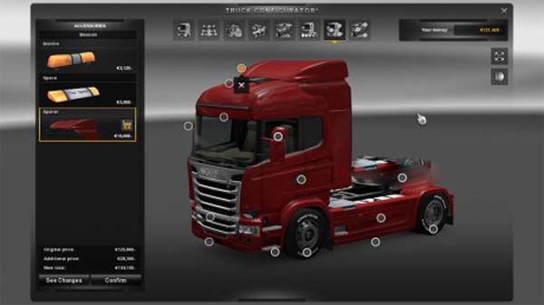 Scania Streamline Spoiler