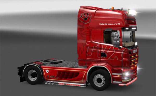 Skin TVX for Scania 2009 