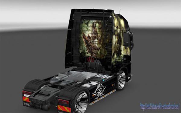 Volvo FH 2012 Pirate Skin 