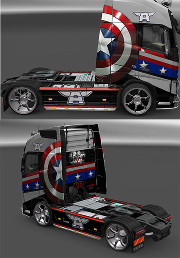 Volvo FH 2013 Avengers Skin